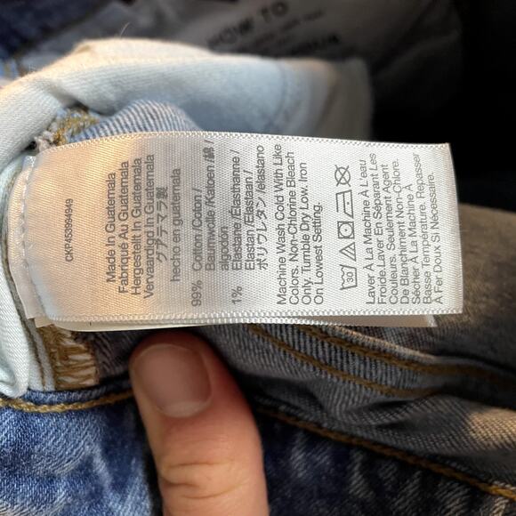 Madewell Tomboy Straight Jeans in Wright Wash Light Blue Denim Loose Fit Size 24 - Picture 11 of 16